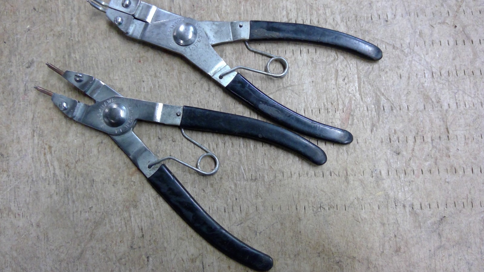 BLACKHAWK Tool PT-1264 PT-1265 Heavy Duty Internal/External Snap Ring Pliers