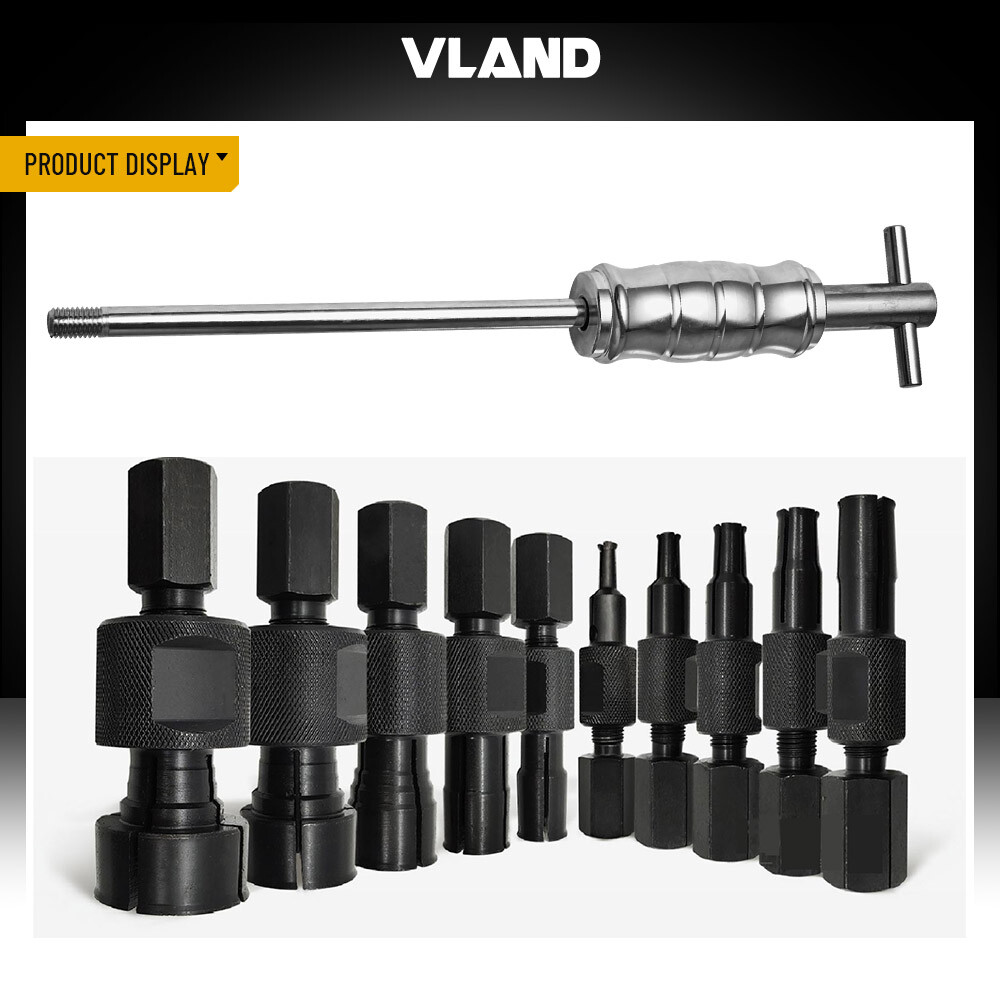 9pc 8-32mm Inner Bearing Puller Set Remover Blind Hole Slide Hammer Internal Kit