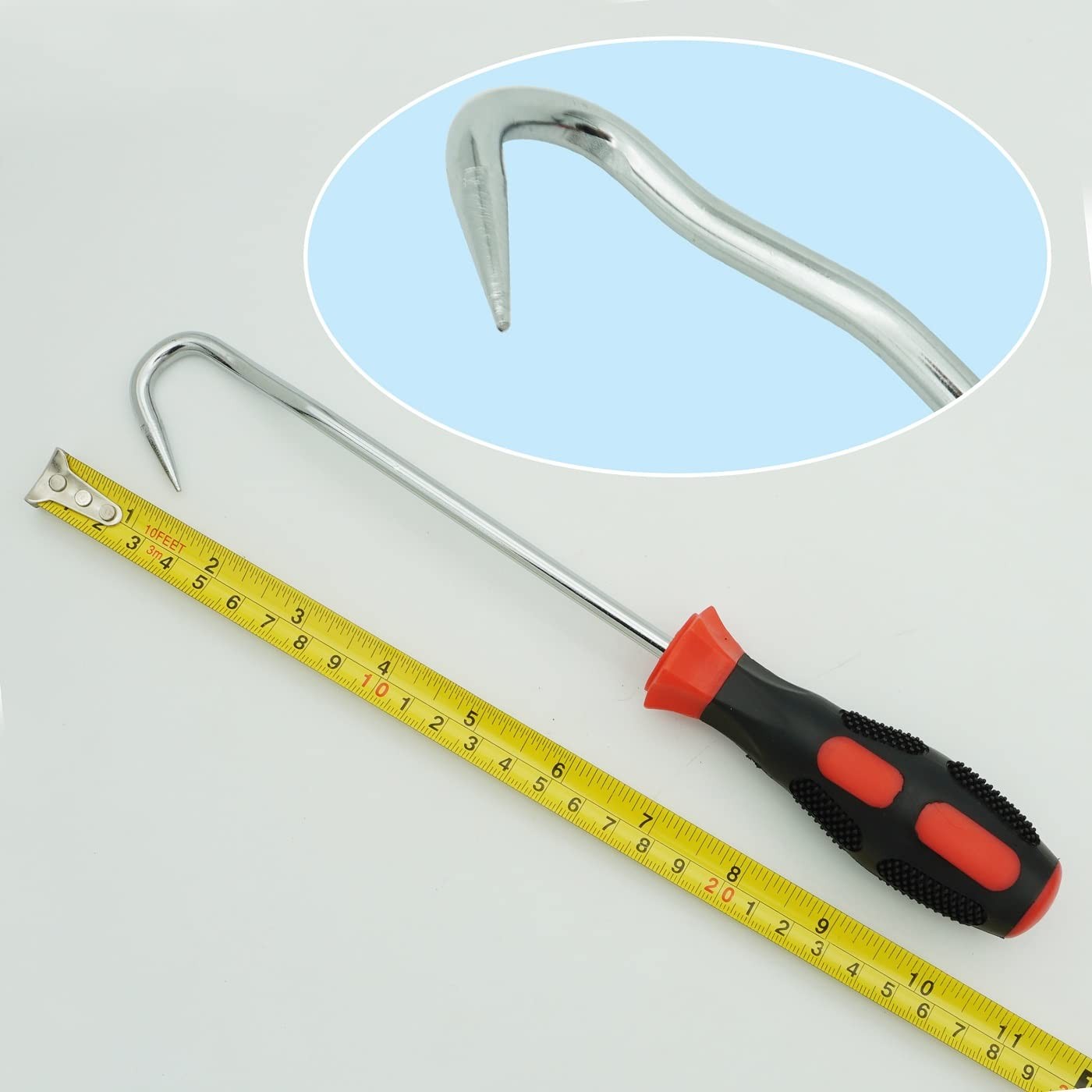 Hose Removal Hook Pick Set 10″ & 8″ Tools for Radiator Hoses, Pack of 4