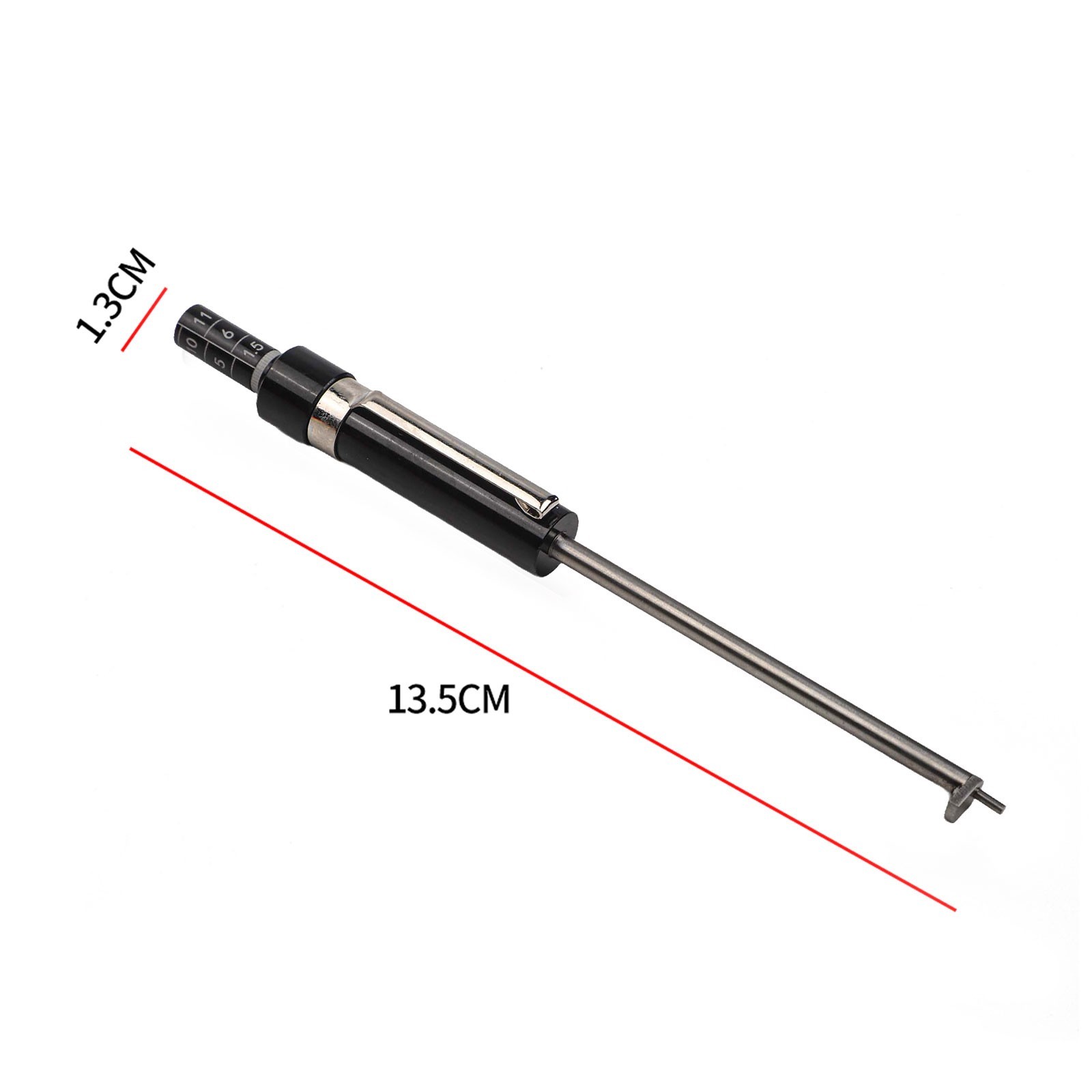 Vehicle Brake Pad Gauge Tester Measuring Tools Measurment 13.5 X 1.3cm