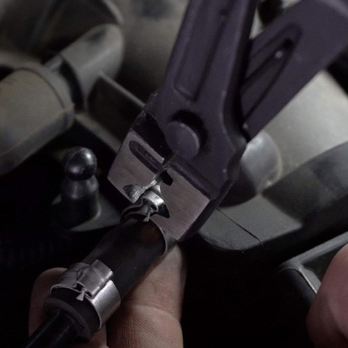 Lisle 55230 Clic and Clic R Clamp Pliers, Forged Steel, Dual Material Grip