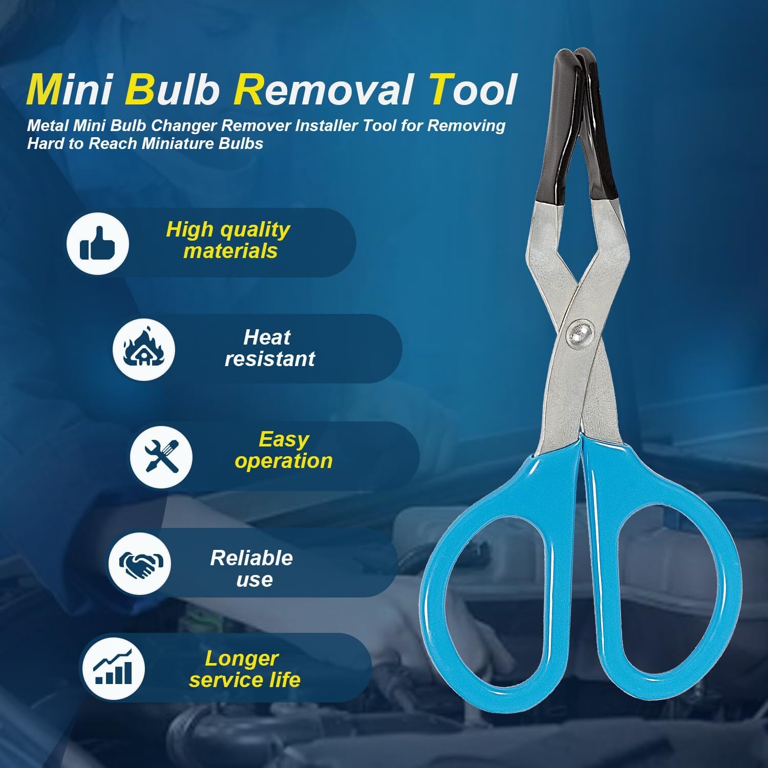 Metal Mini Bulb Changer Remover Installer Tool for Removing Hard,Replace 1012