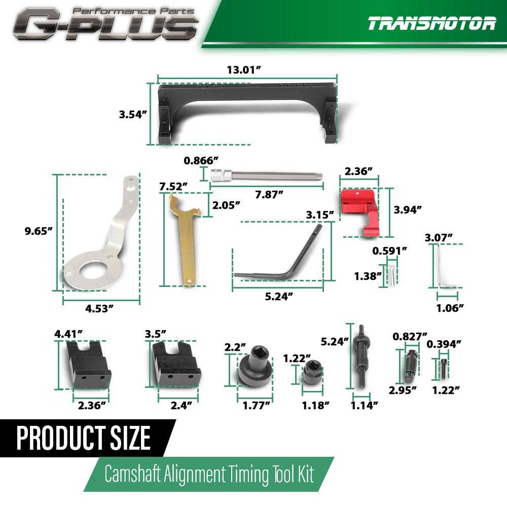 Camshaft Alignment Timing Tool Kit for BMW MINI B38 A15 A12 B48 A20 B58 Engine