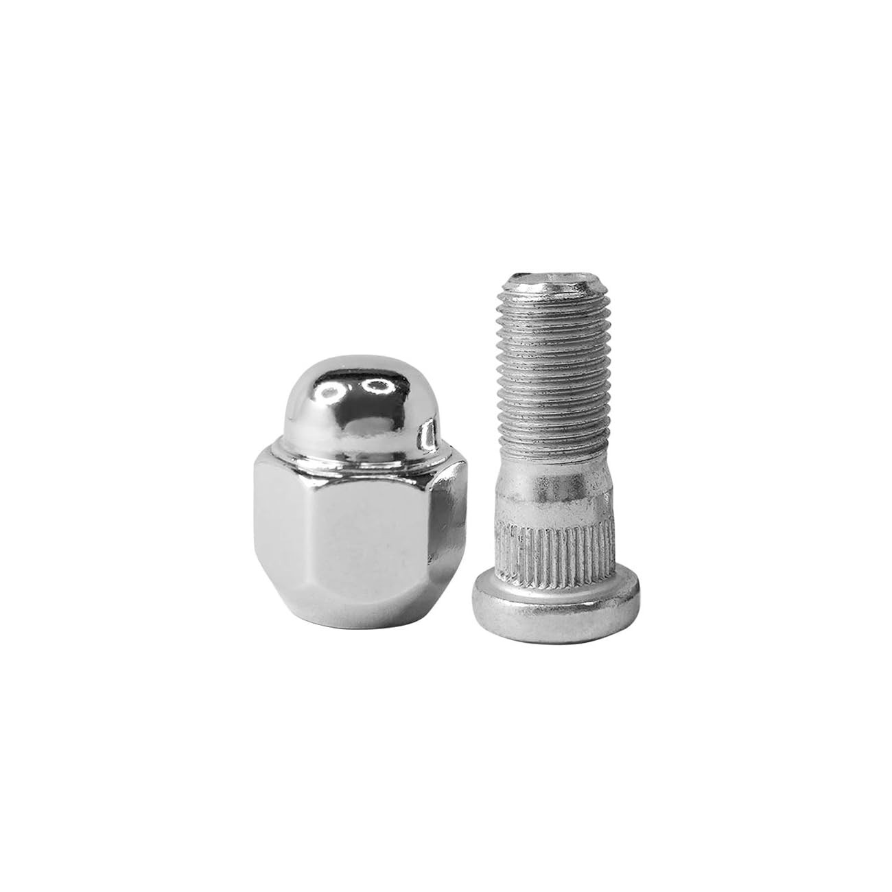 M12x1.25 Front Wheel Lug Stud Nut Set 37mm Compatible with Nissan & Infiniti