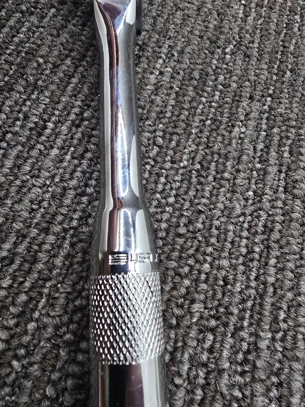 PROTO J5249HTC Hand Ratchet, 7 1/2 in, Chrome, 3/8 in