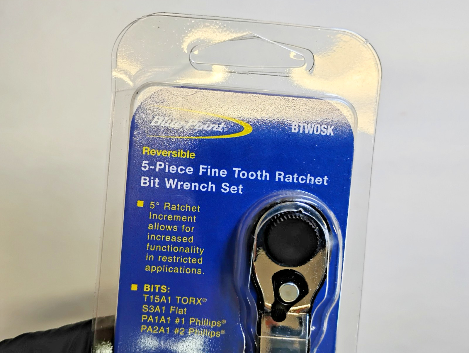 Blue Point Tools USA NEW Mini Ratcheting Handle Set 5pc FACTORY SEALED BTWOSK