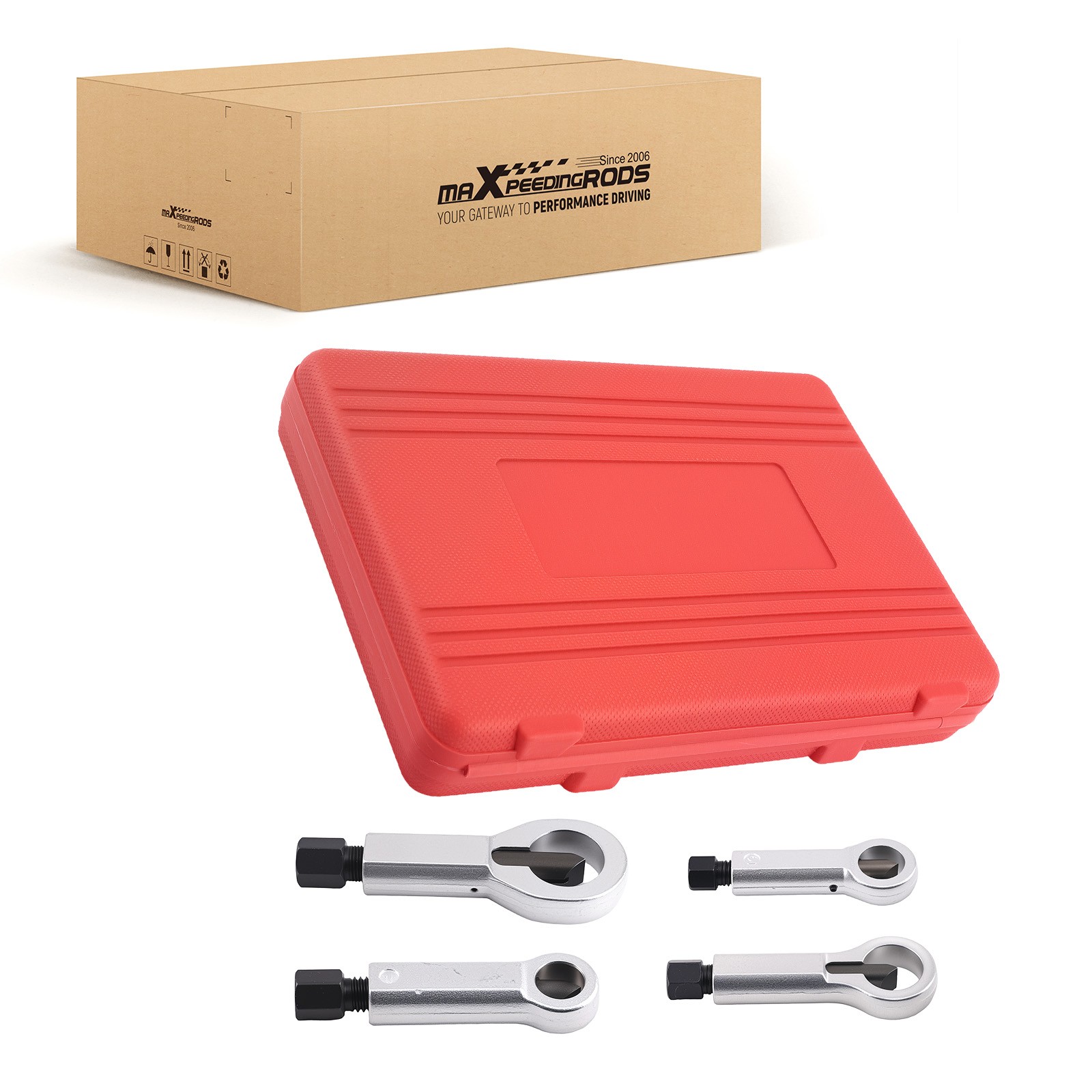 Nut Splitter Breaker Remover Set 9-27mm Extractor Adjustable Cracker Hand Tools