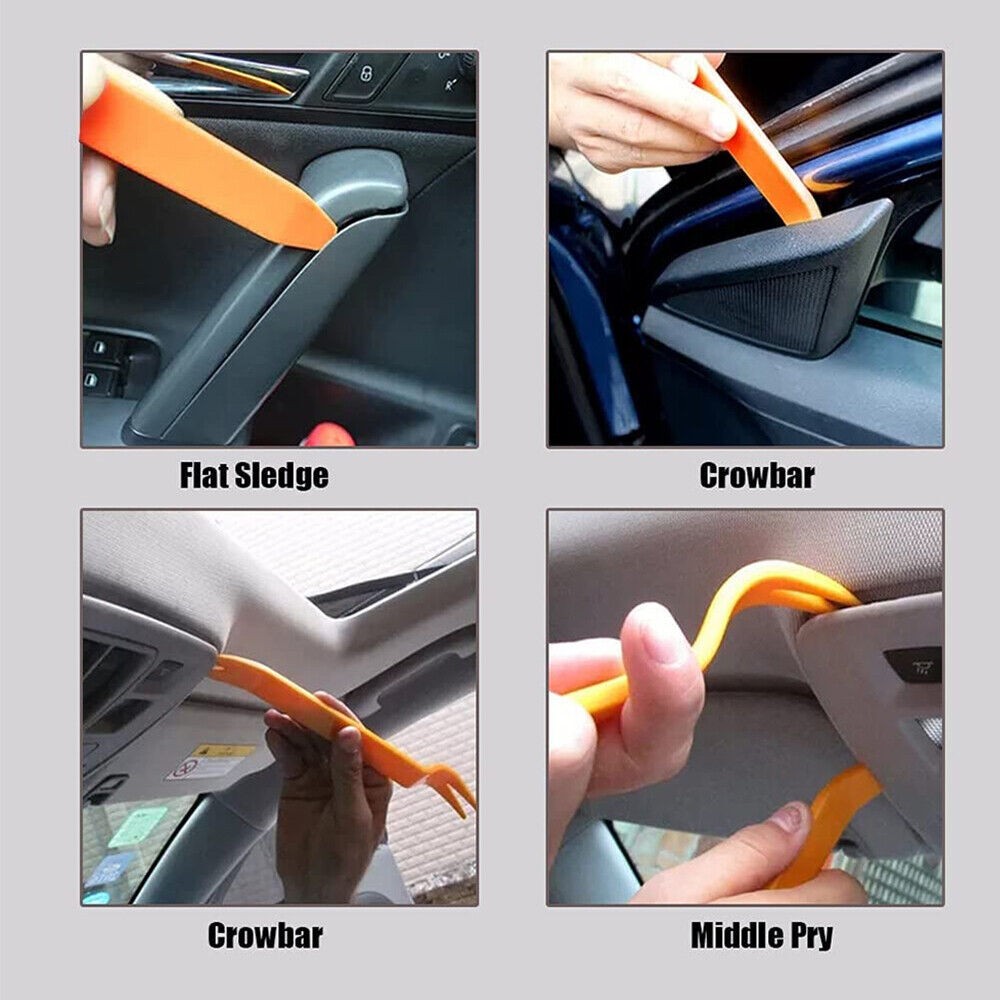 Auto Trim Clip Upholstery Removal Tool Dash Interior Fastener Pin Pliers Puller