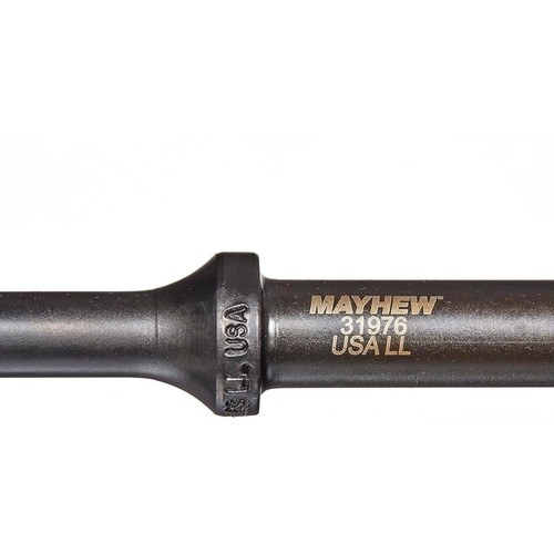 Mayhew 31976 Pneumatic Scraper, 1-1/8″ x 8″, Black Oxide Finish
