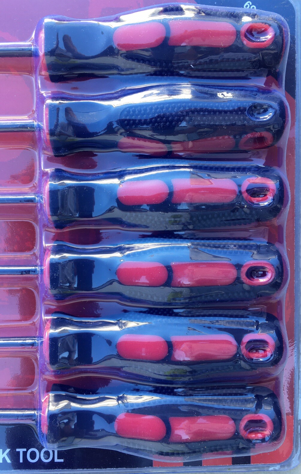6 Pc 9” Black Oxide O-ring Seal Pick Set Soft Grip Handles