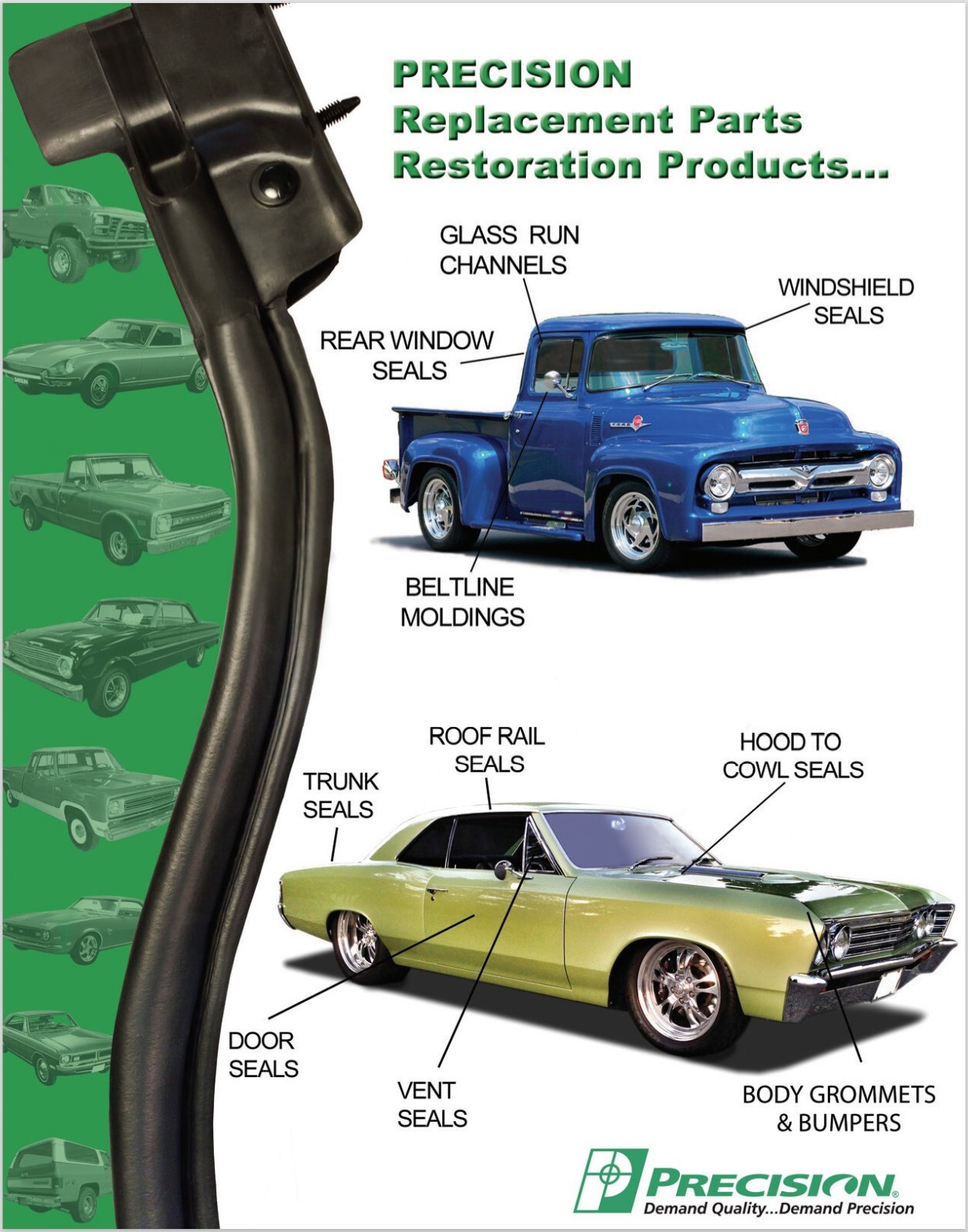 NEW Headliner Insert Tool / For Easy Installation of Vinyl Head Liner & Board