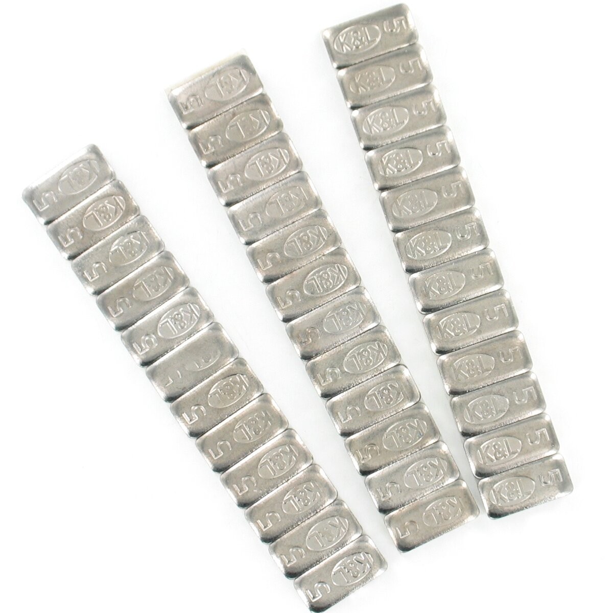 K & L Chrome 5-Gram Steel Quickstick Wheel Weights – 32-2398