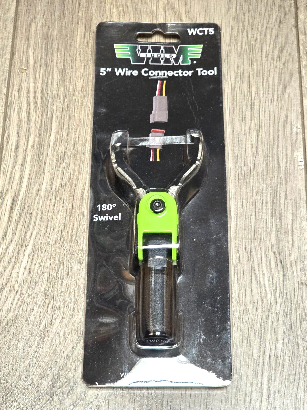 Vim Tools Swivel 5″ Disconnect Tool for Push Button Electrical Connectors #WCT5