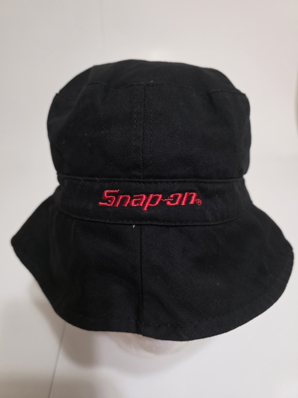 SNAP-ON TOOLS REVERSIBLE BUCKET HAT UNISEX ONE SIZE RED BLACK ALL OVER PRINT
