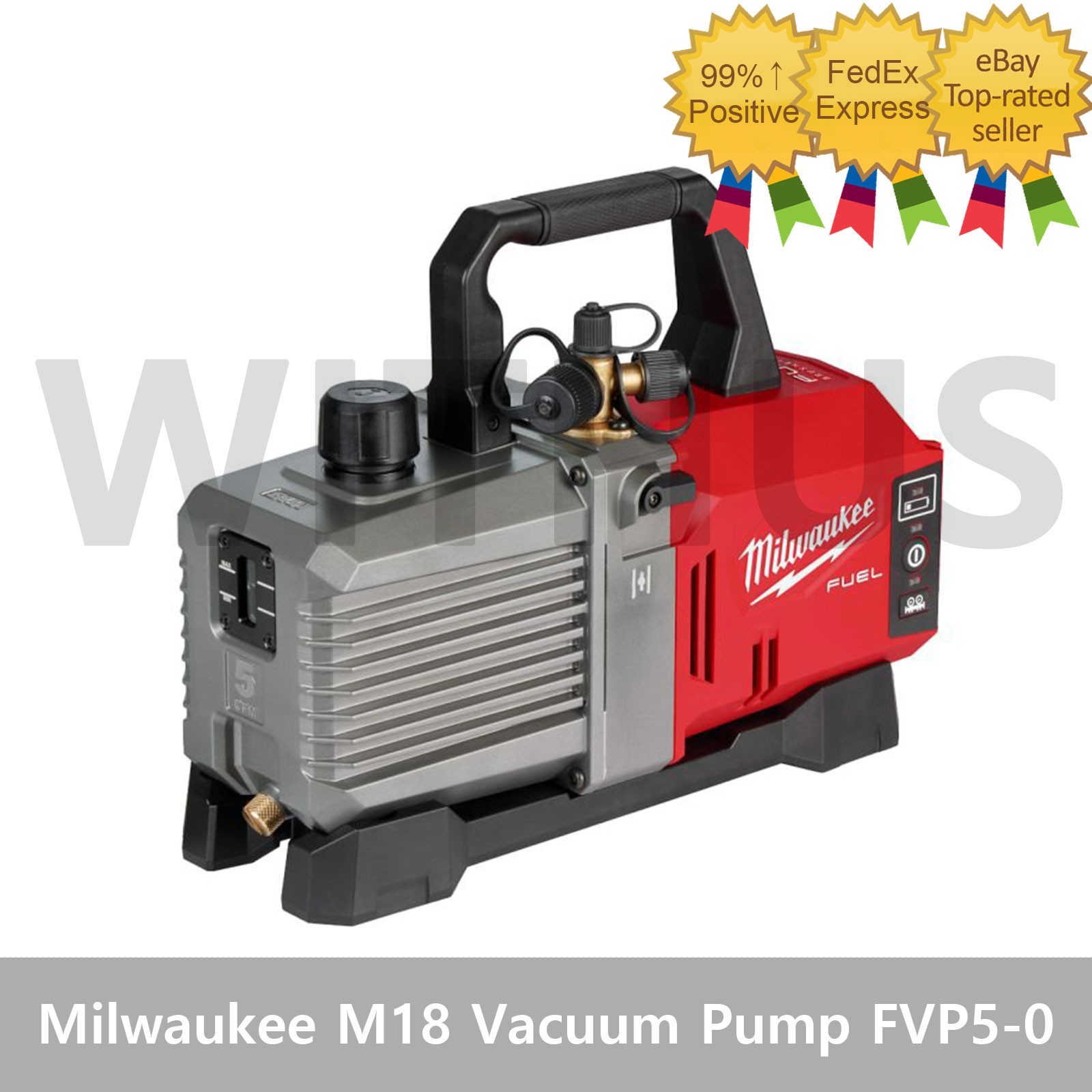 Milwaukee M18 FUEL 5CFM Vacuum Pump M18 FVP5-0 Tool Only No Batt/Charger=