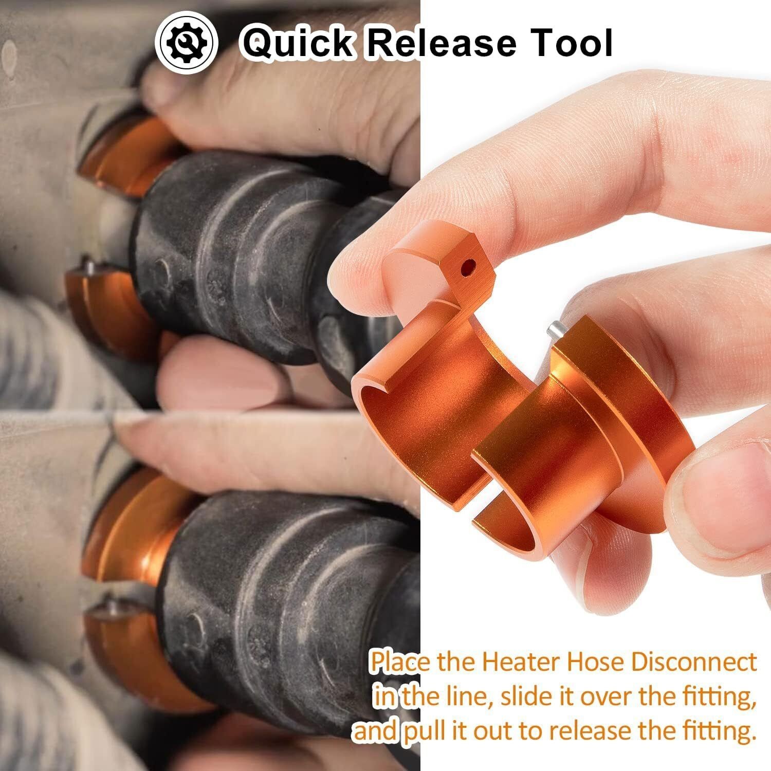 39190 Metal Heater Hose Disconnect Tool 3/4” For Gm Tahoe Silverado Chevy