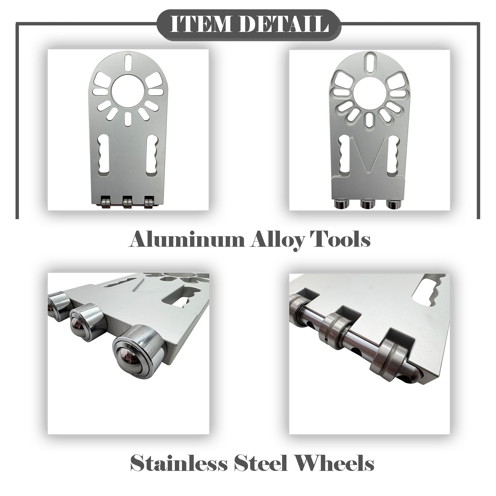 4Pcs Automotive Chassis Stress Relief Kit Bushing Adjustment Reset Tool