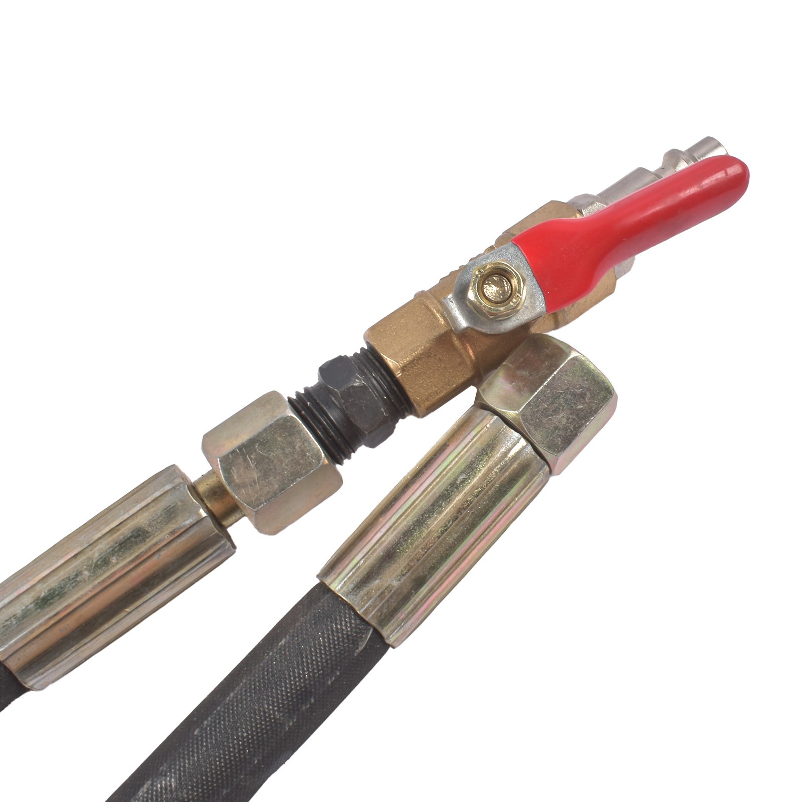 Air Powered Injector Extractor Tool Set Universal Fit with Complete Adapter Kit
