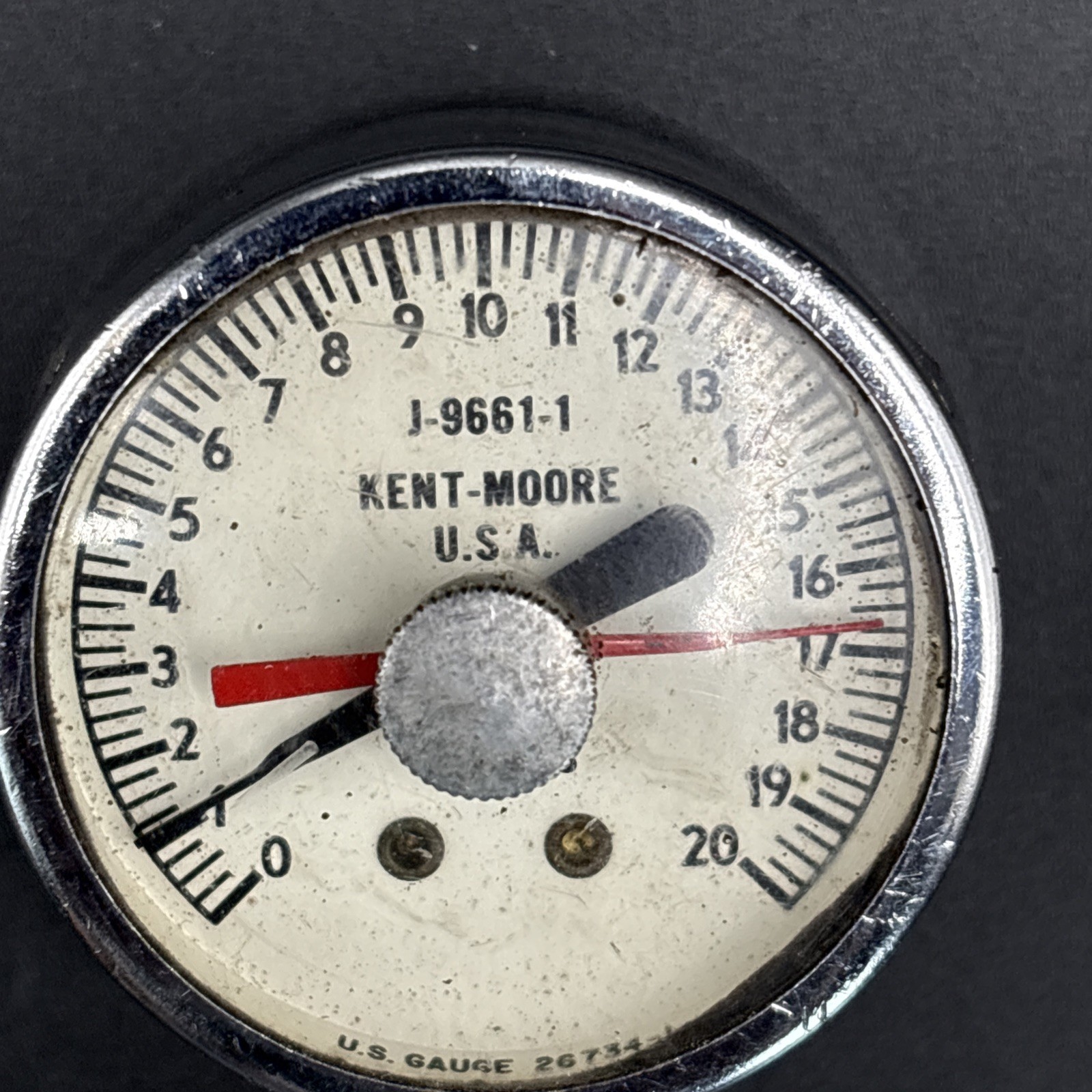 Vintage Kent-Moore J-9661-1 Pull Gauge 0-20 Ounces Tension Tester USA US Gauge