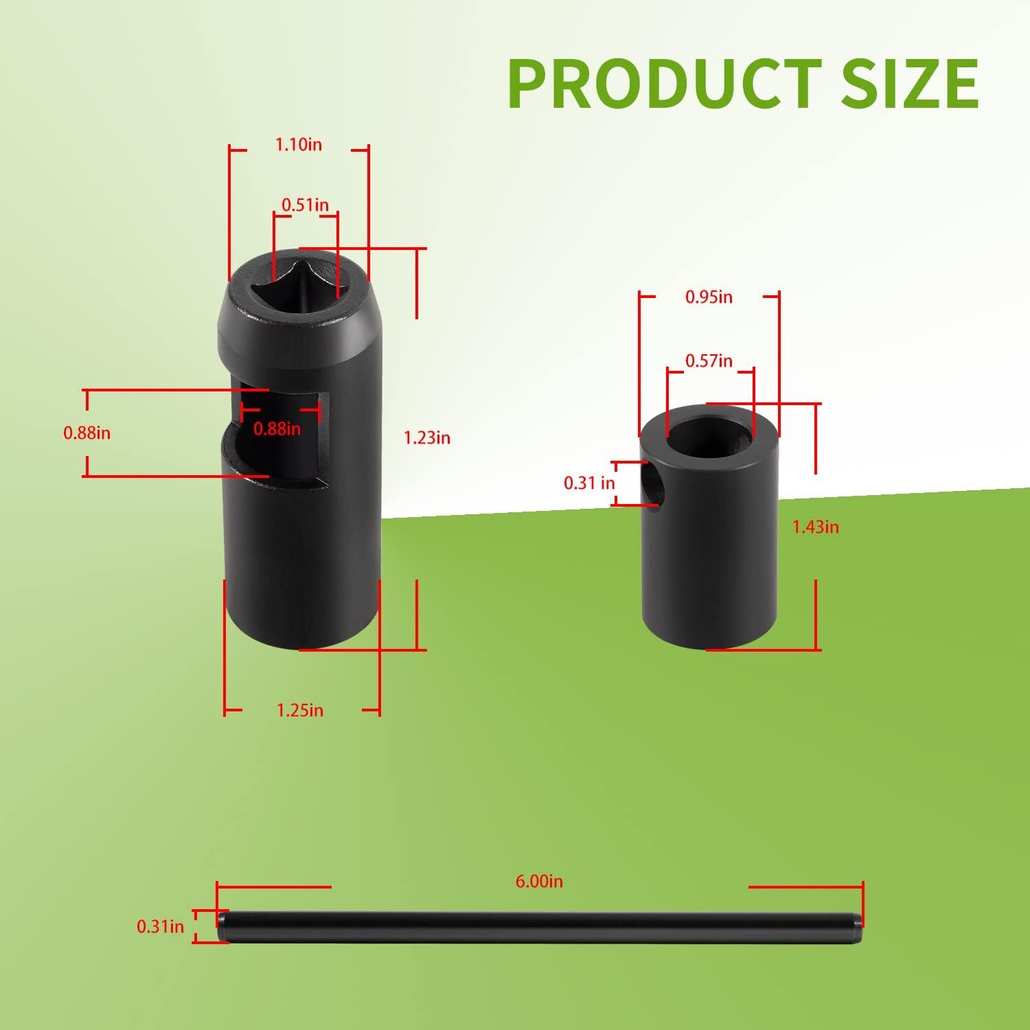 Injector Socket Tool for John Deere Servicegard Alt JDE92 7458 21mm