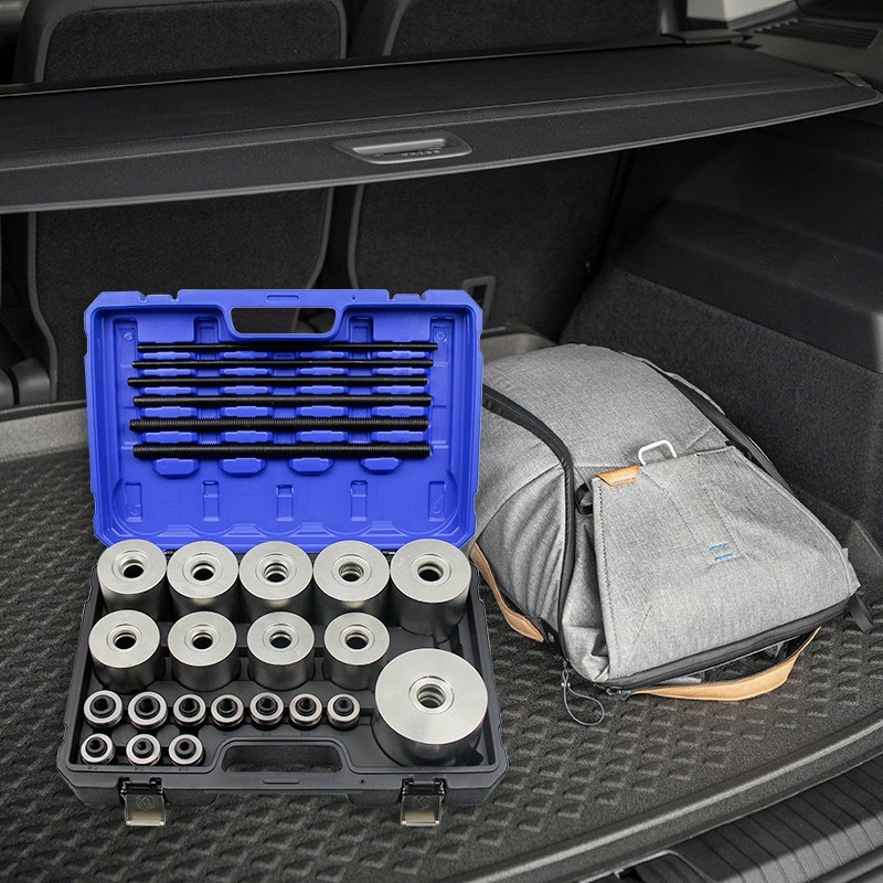 Kuntech 29PCS Press Pull Sleeve Kit Bearing Bushing Removal Installation Tool