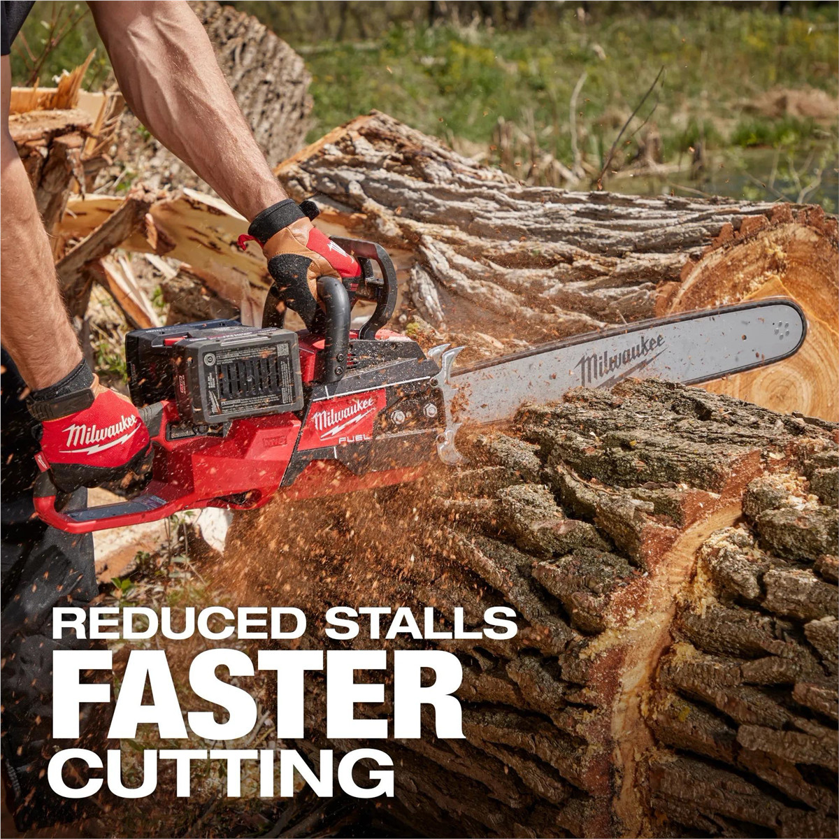 Milwaukee Tool M18 FUEL 20 Inch Dual Battery Chainsaw Kit