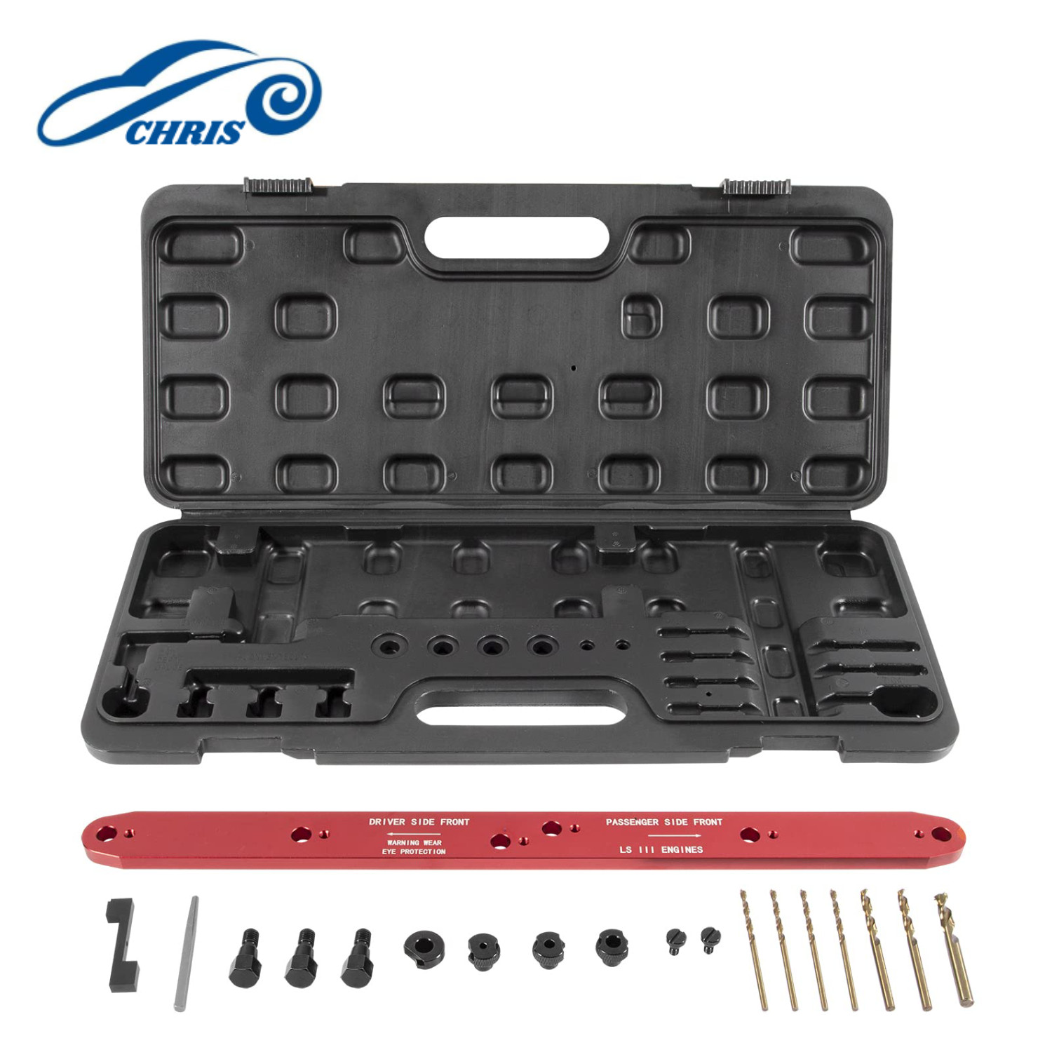 71400 Manifold Drill Template for GM/Chevy LSIII 4.8L 5.3L 6.0L Motors 1999-2007