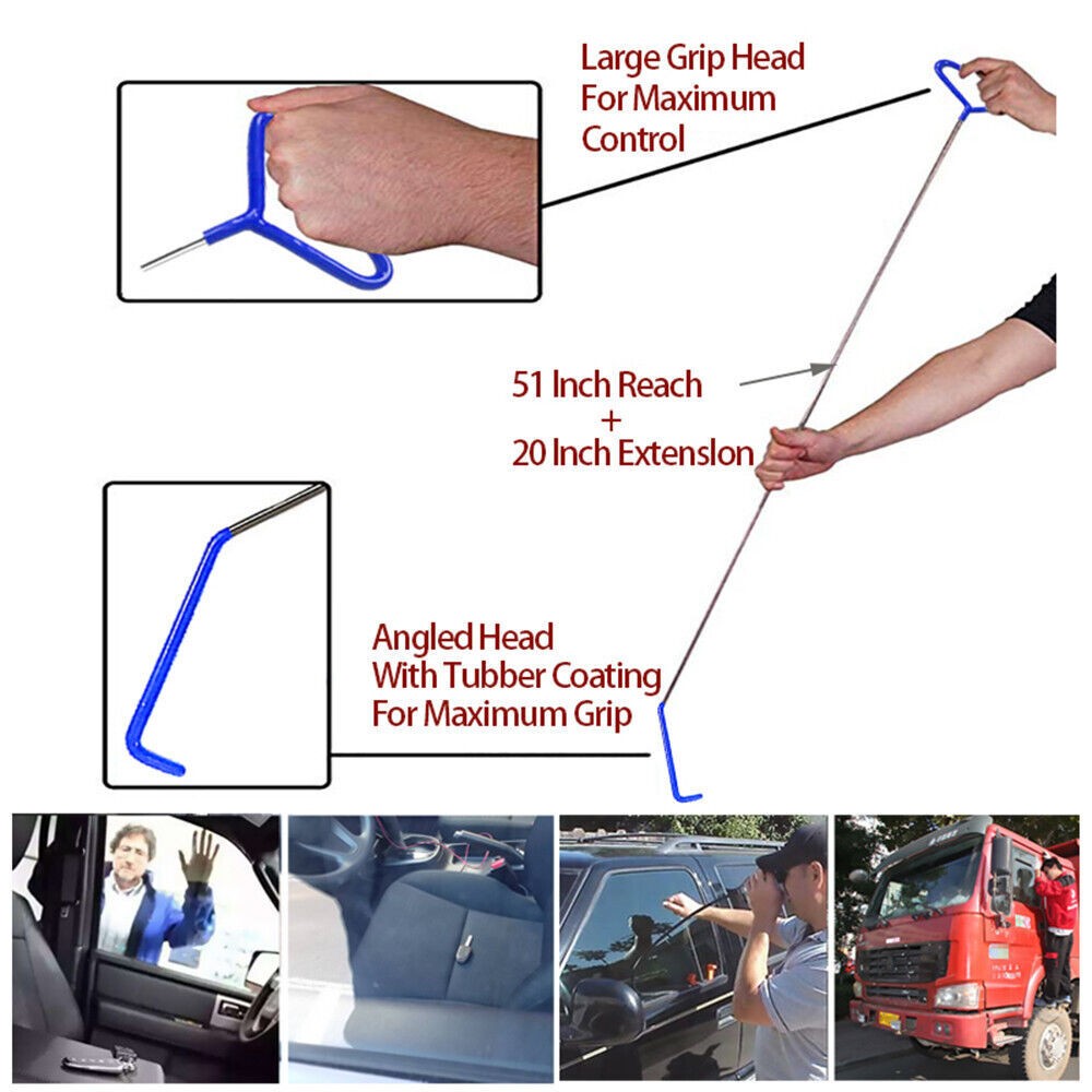 22Pcs Emergency Auto Tool Window Door Open Key Lost Lock Out Unlock Tool Kits