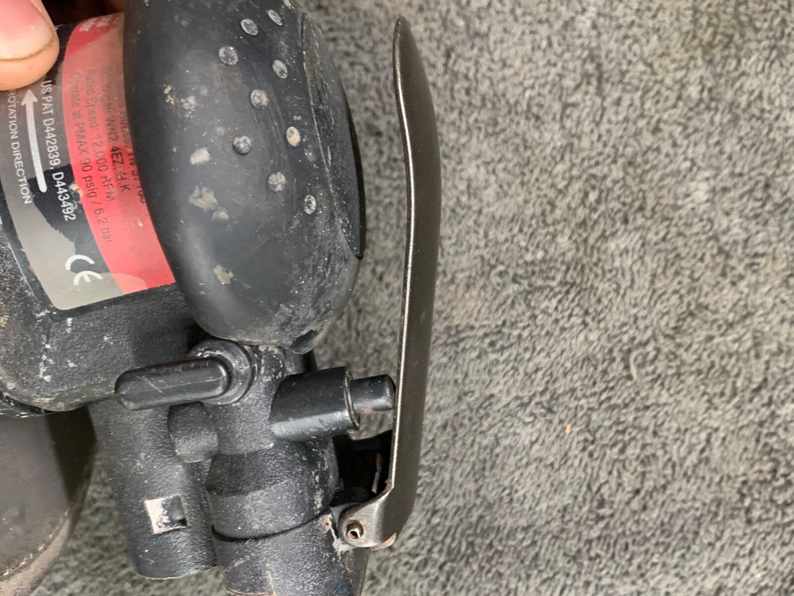 Ingersoll Rand 4151 Vacuum Ready Air Random Orbital Sander , Used