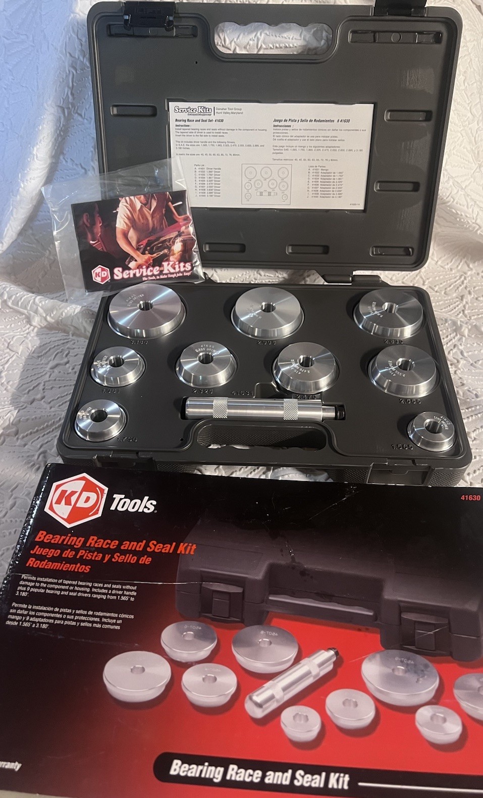 New KD Tools 41630 Bearing Race & Seal Kit
