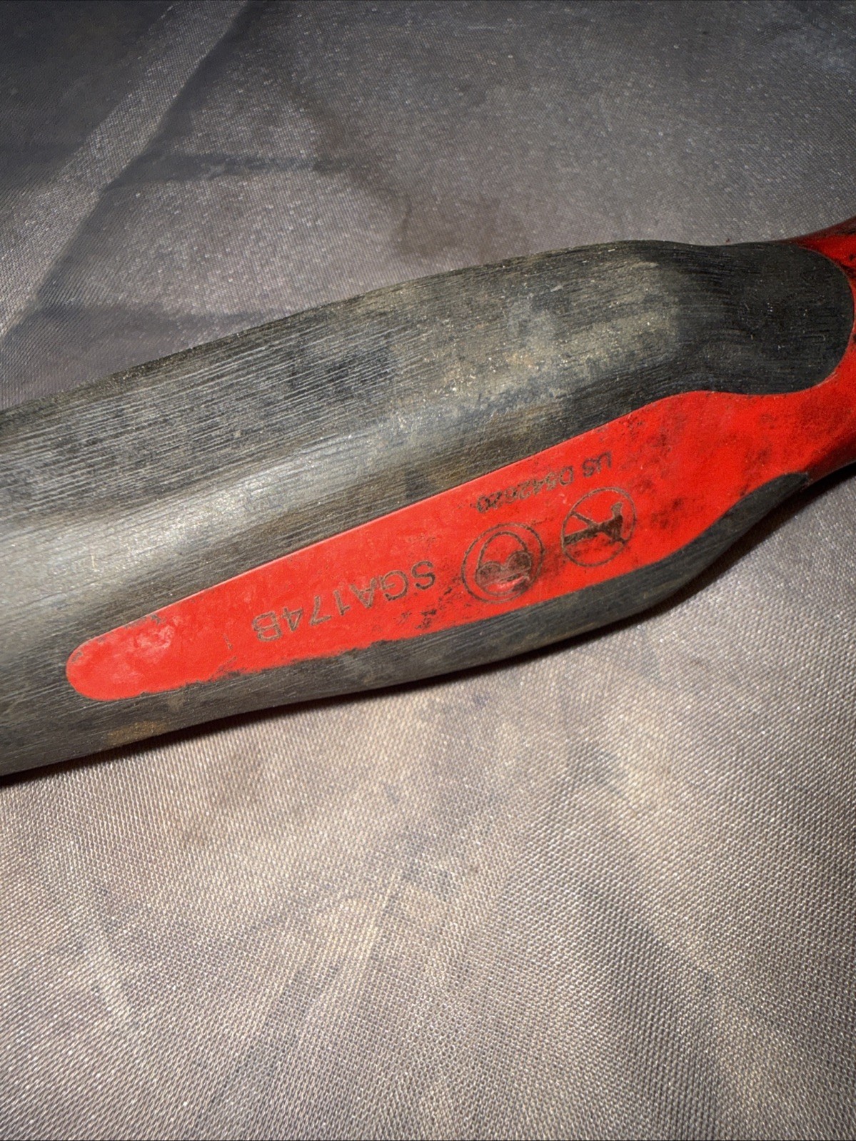 Snap-on Tools USA RED 9-3/4″ Long Soft Grip Radiator Hose Pick SGA174B
