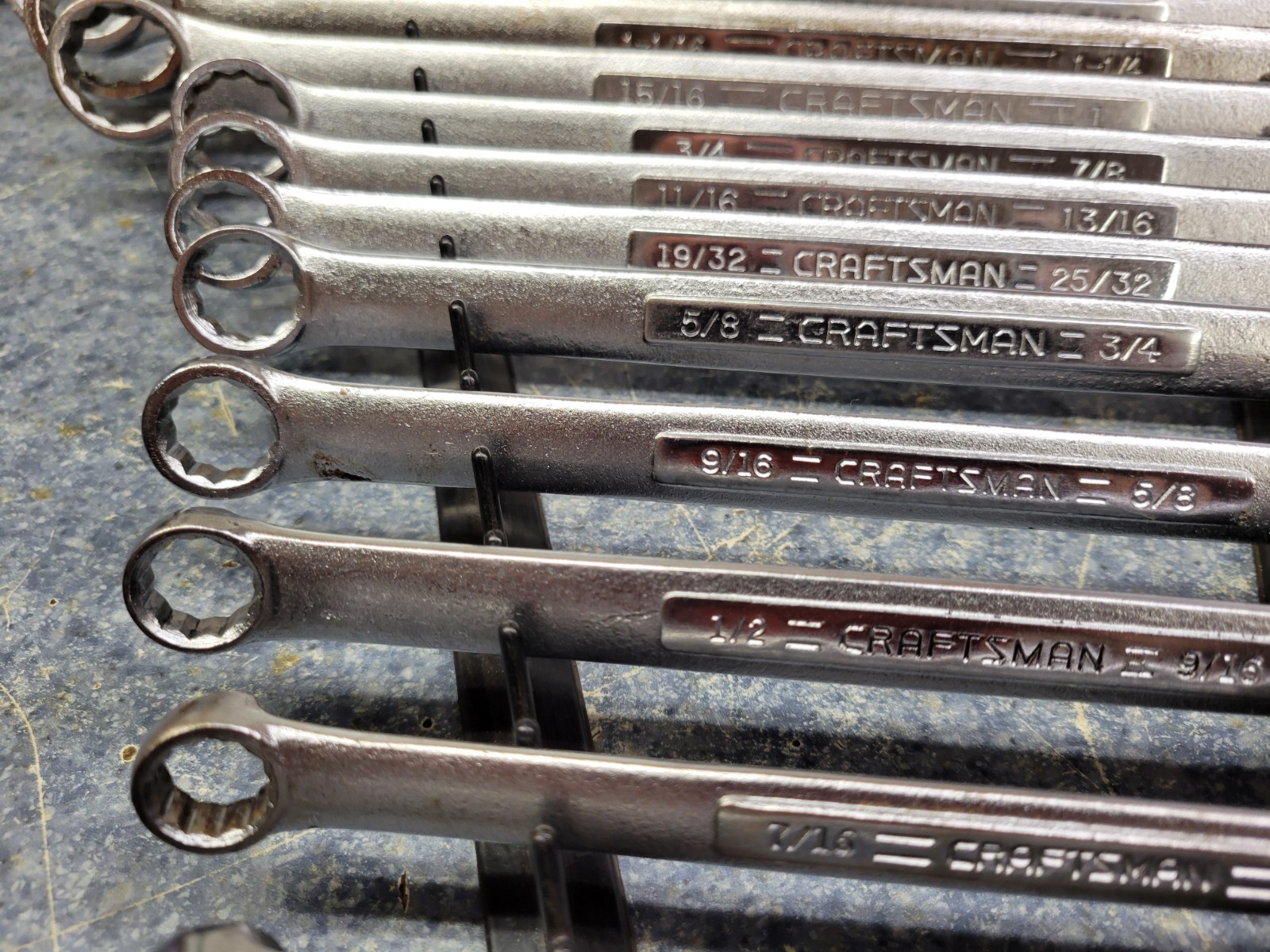 Craftsman USA 12-Piece SAE Double Box End Wrench Set 1/4″ – 1-5/16″