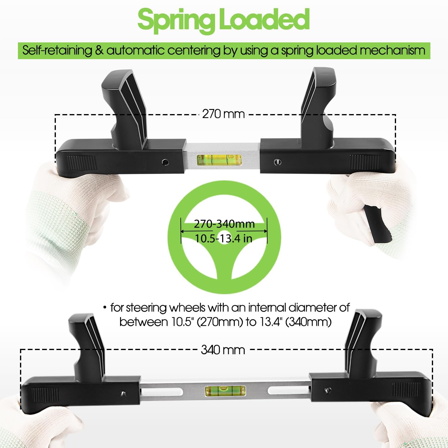 For Passenger Cars Vans & Trucks, ATD-3100 Steering Wheel Level Alignment Tool