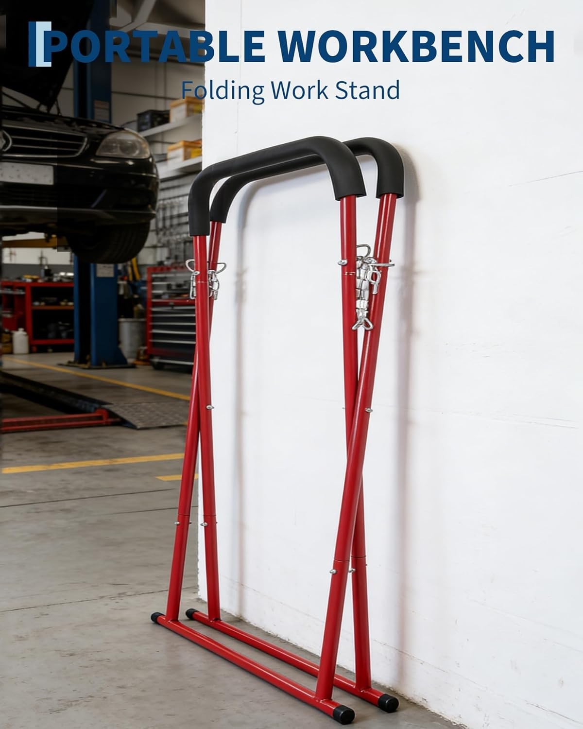 1pcs Heavy Duty Folding Workbench Portable Work Stand for Bumpers Fenders Hoods