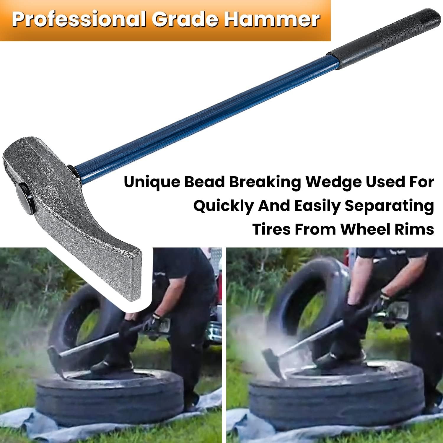 Ken-Tool Bead Breaker Wedge 32″ for Cars Trucks ATVs Tractors