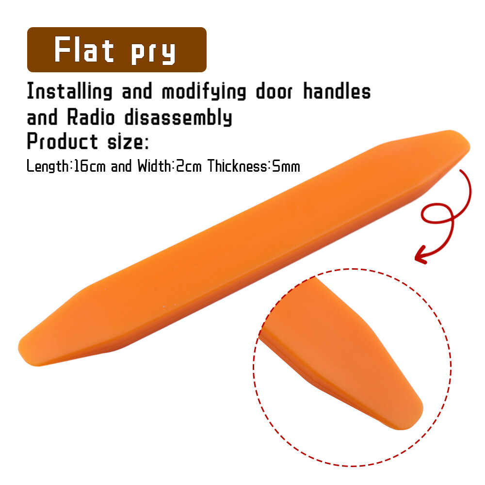 4PCS Car Trim Removal Tool Panel Door Dashboard Fastener Remover Pry Set US