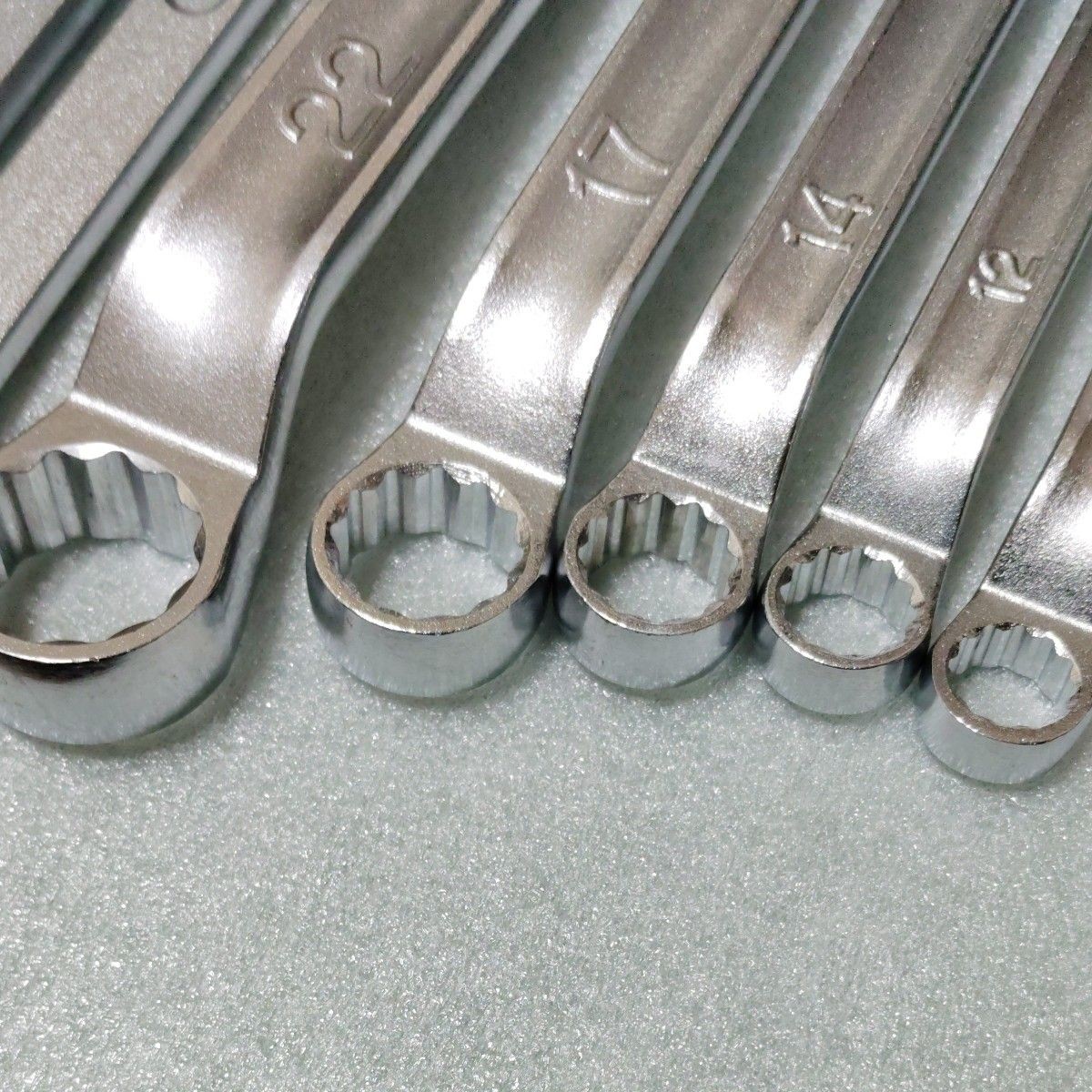 NOS TOYOTA Wrench Set Box End Open End Combination Spanner Japan 14pcs OEM