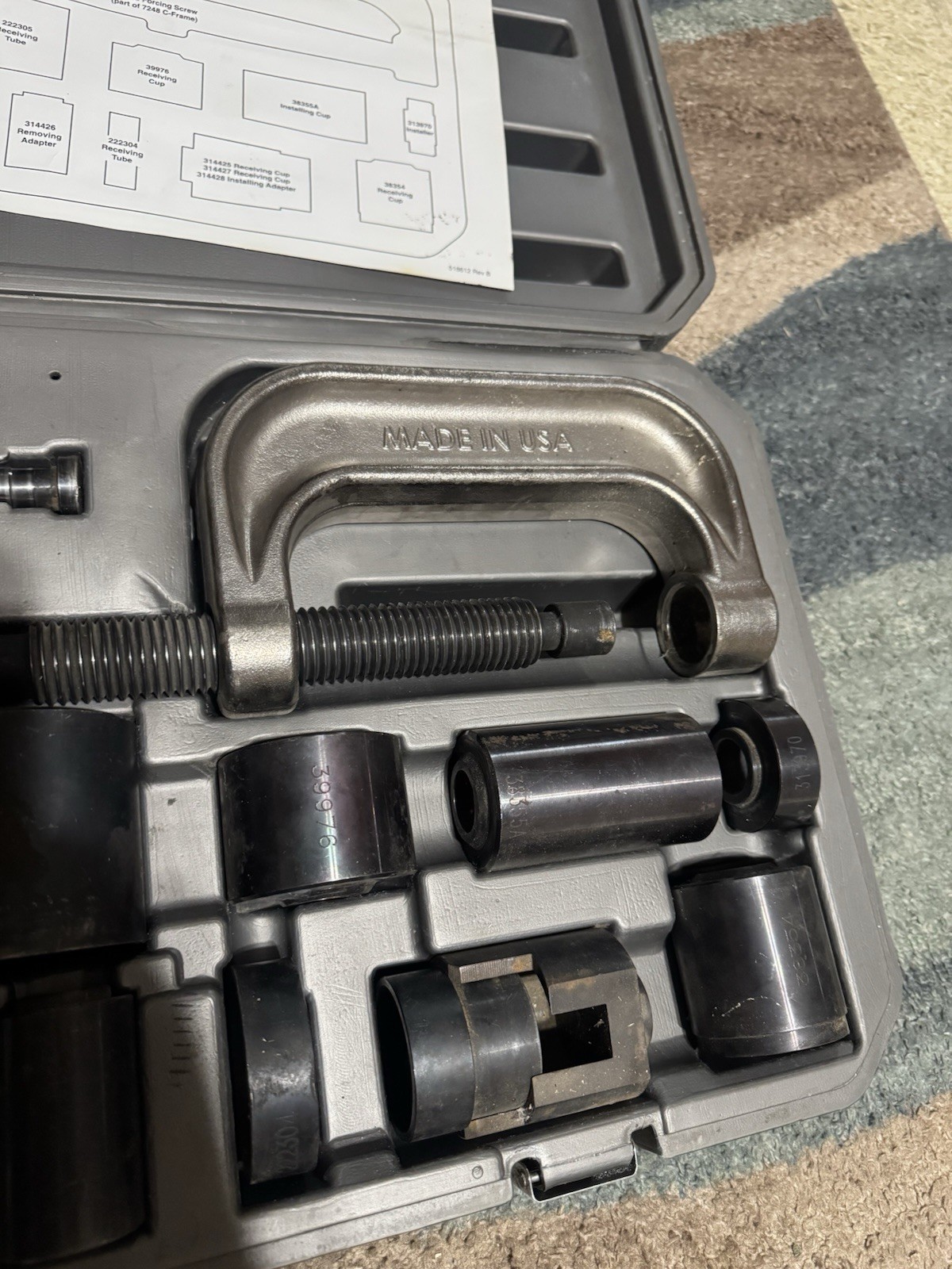 OTC 6530 Ball Joint Press Tool Super Set