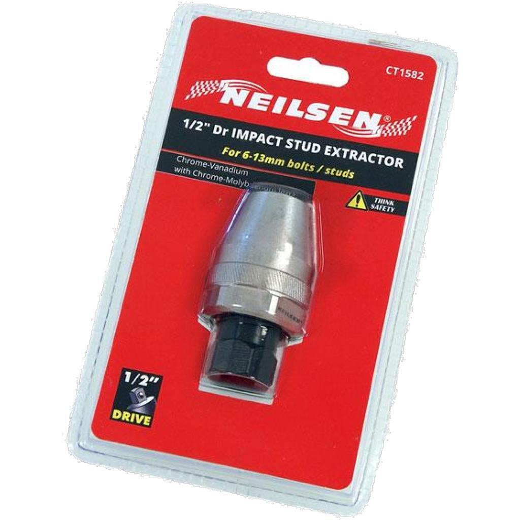 Neilsen Impact Stud Bolt Extractor Removal Tool 1/2″ Drive 6mm – 13mm Studs