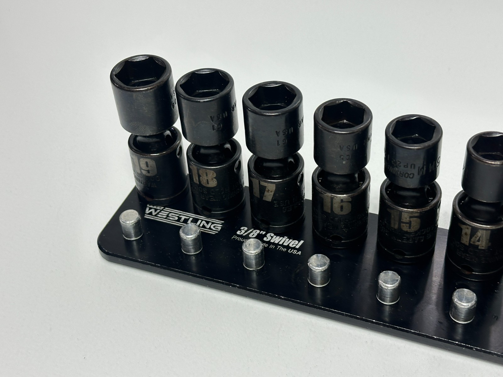 🇺🇸Cornwell Tools USA 10pc Metric Swivel Universal Impact Socket Set 3/8″ Drive