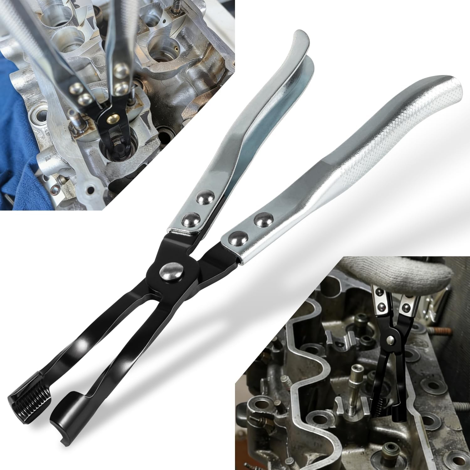 HW0107 Valve Seal Removal Pliers & 36050 Valve Keeper Installer/Remover Set