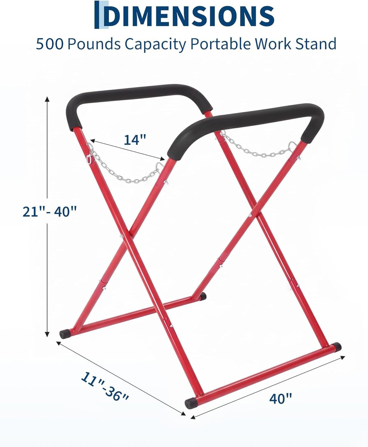 1pcs Heavy Duty Folding Workbench Portable Work Stand for Bumpers Fenders Hoods