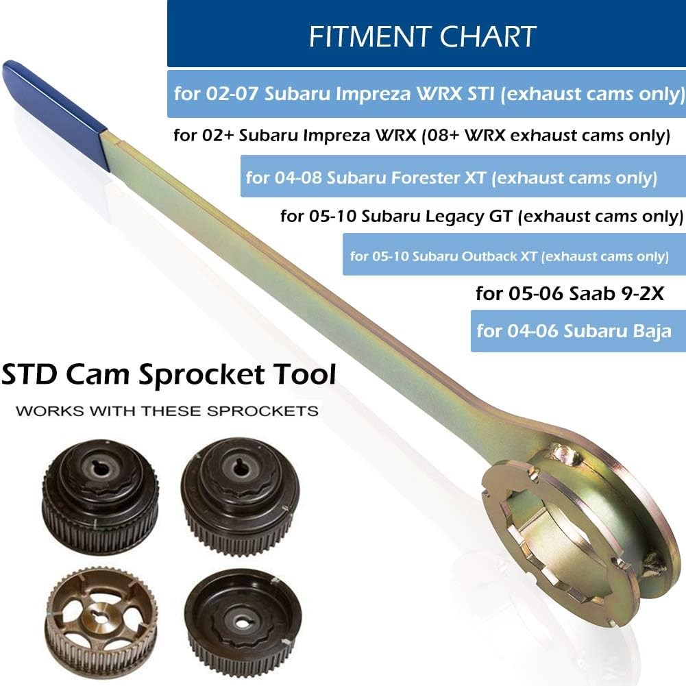 Crank Pulley Tool Cam Gear Lock Camlock Tool Intake/Exhaust Cam Sprocket Wrench
