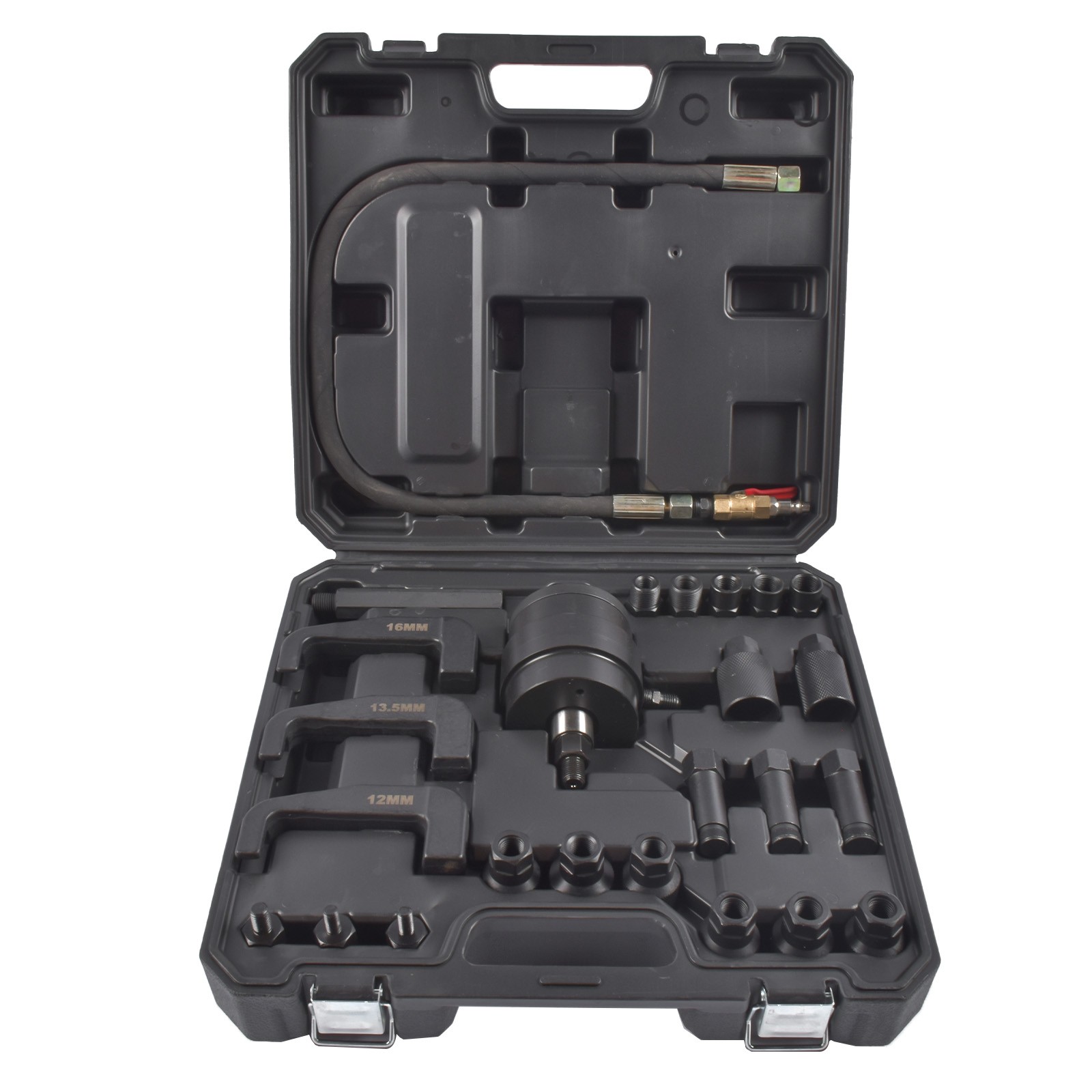 Air Powered Injector Extractor Tool Set Universal Fit with Complete Adapter Kit