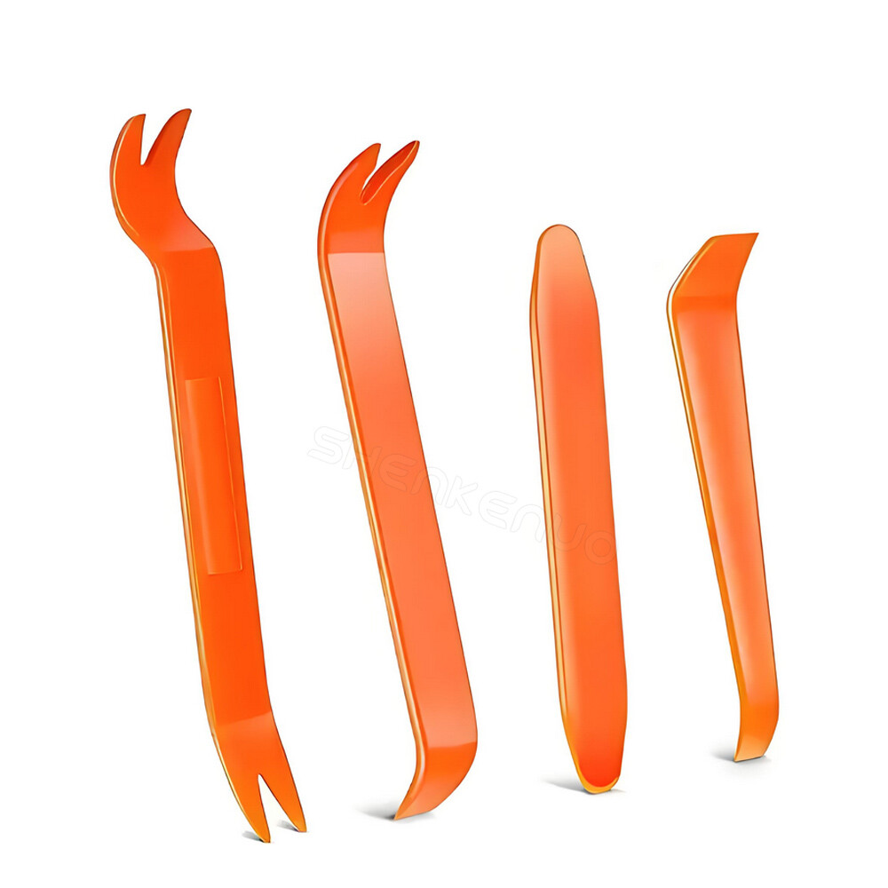 Plastic Trim Removal Pry Tool Set for Car Radio Panel Door Dash Clip Fasteners