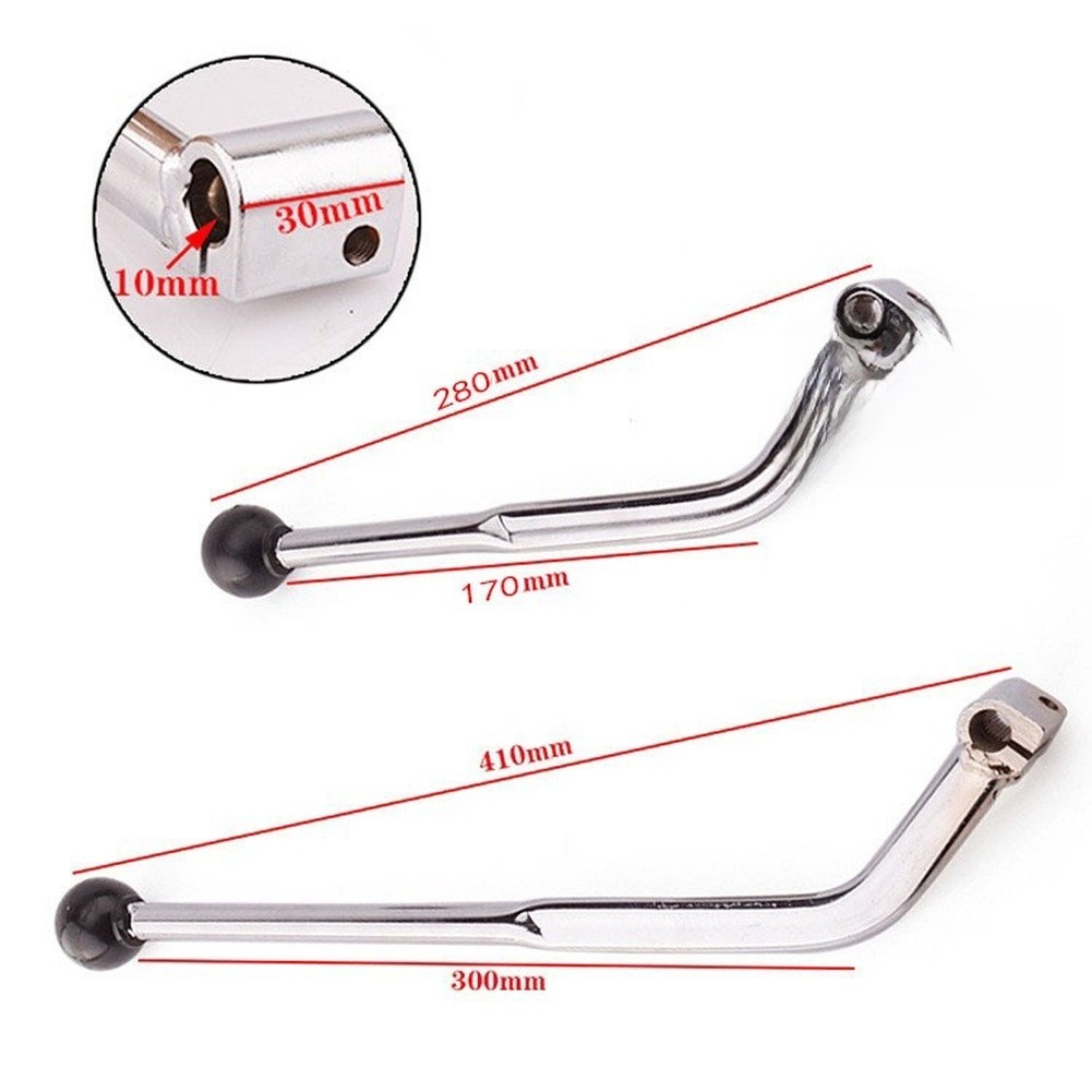 Black Silver Gear for shift Lever for ATV Off Road Vehicles Beach Buggies