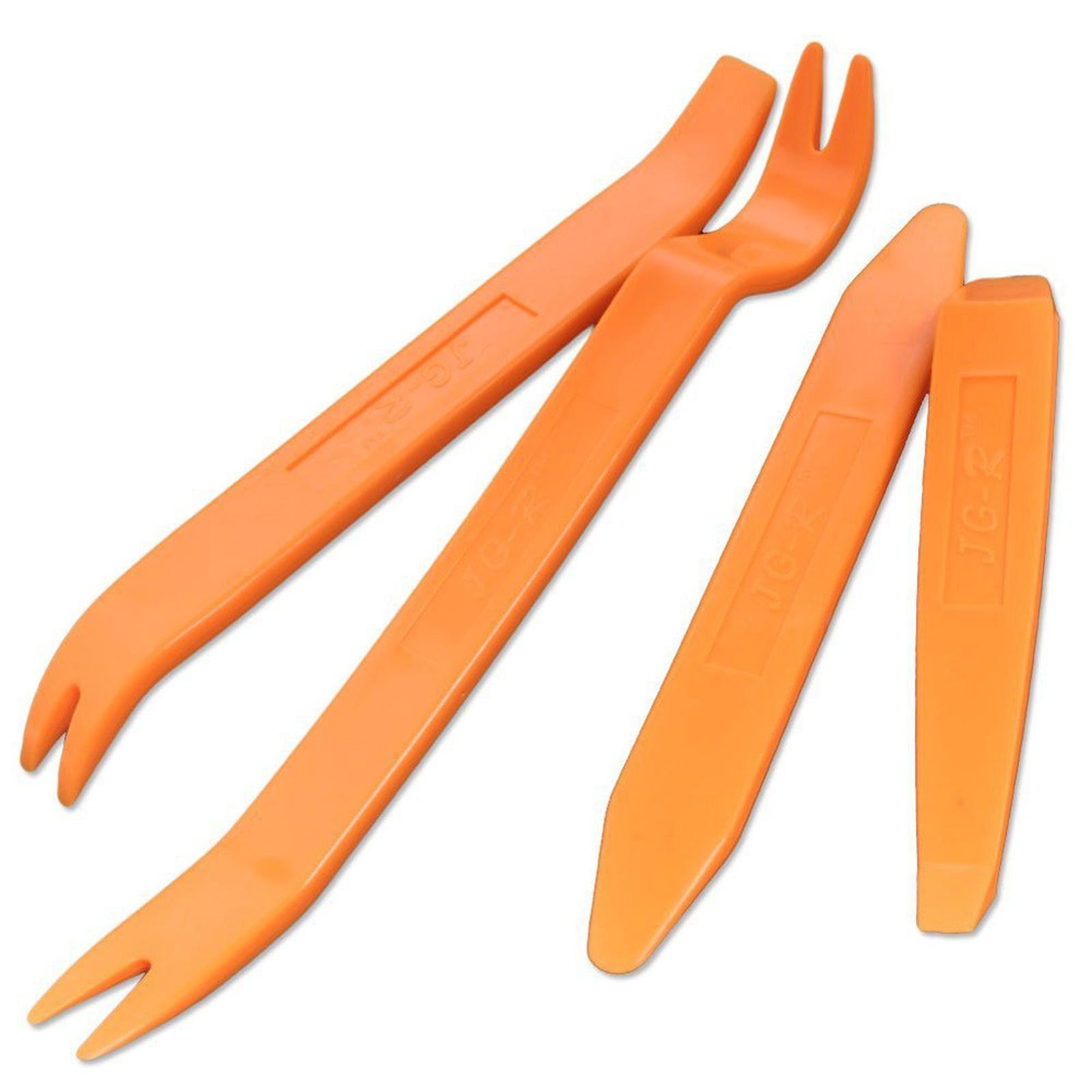 4Pc Car Door Trim Removal Tools Auto Panel Clip Dash Interior Body Open Pry Kit