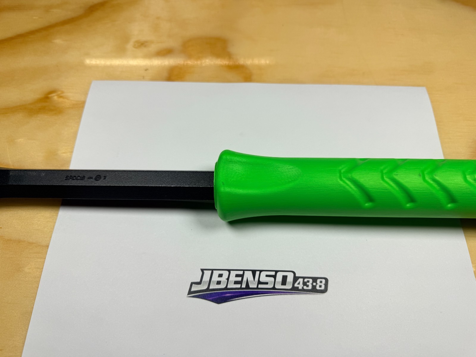 Snap-on Tools USA NEW GREEN 18″ Length Steel Striking Demolition Chisel SPDC18G