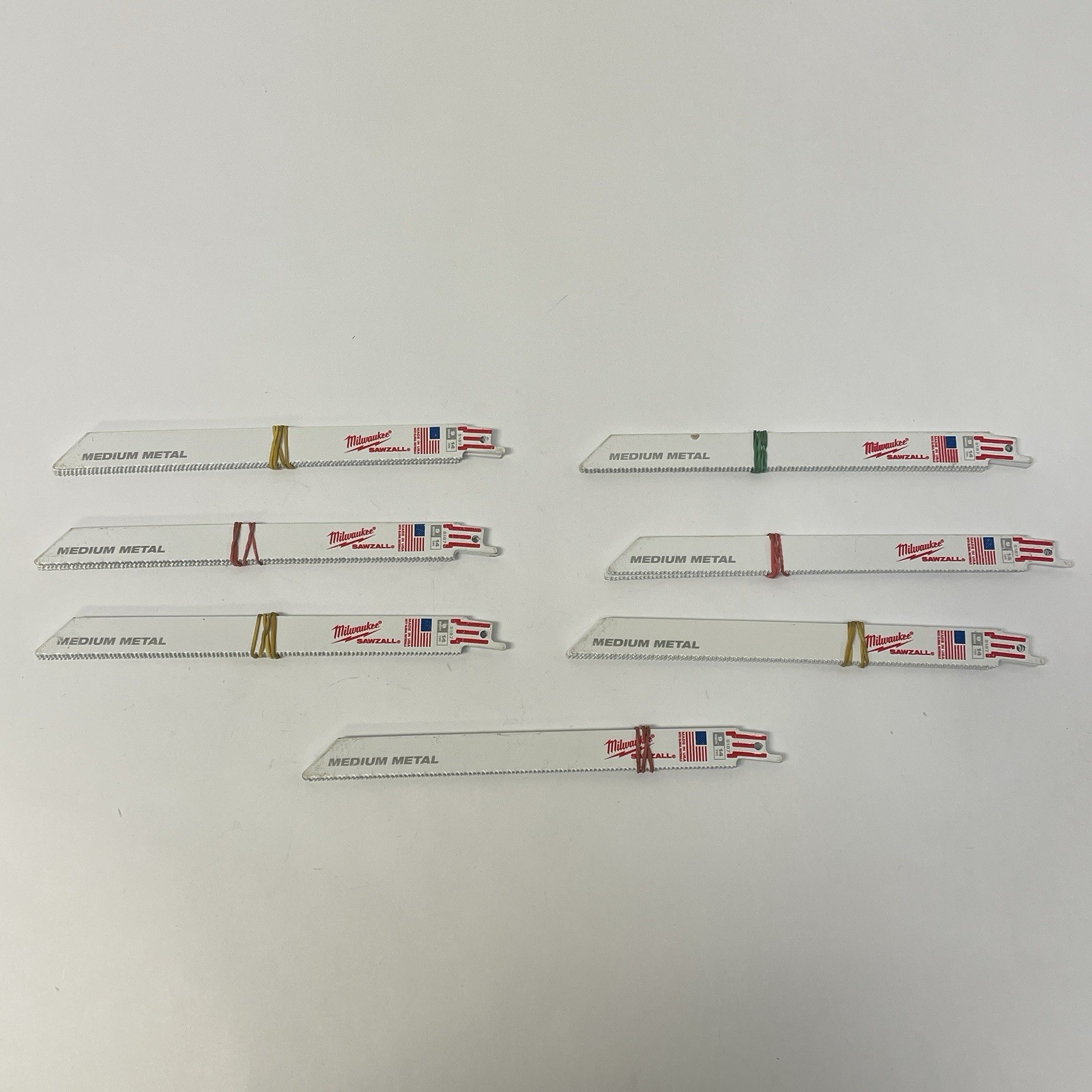35 pc Milwaukee 9 in. 14 TPI Medium Metal Cutting SAWZALL Saw Blades LOT