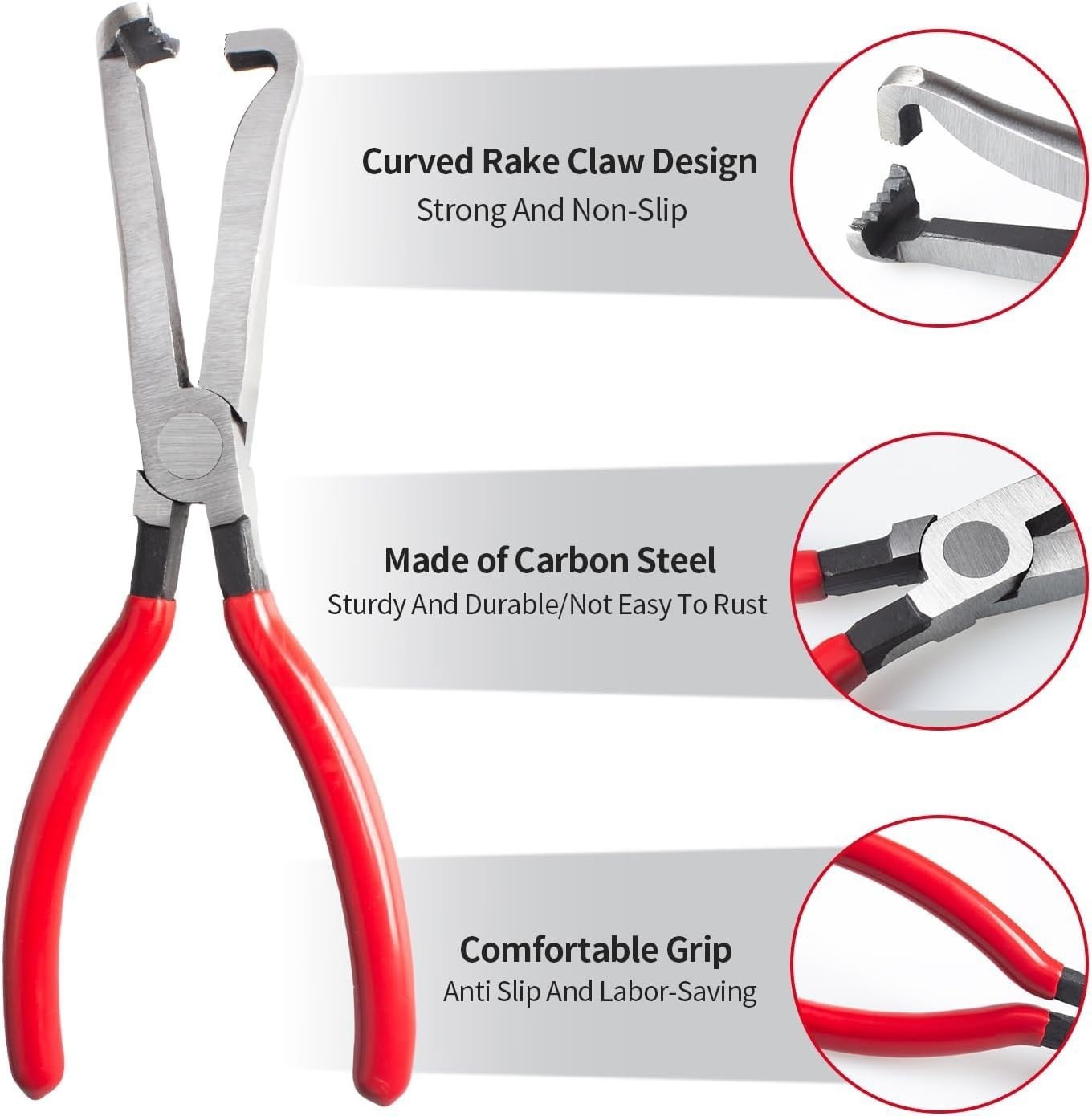 4Pcs/Set Electrical Disconnect Pliers for Cars, Electrical Connector Separator